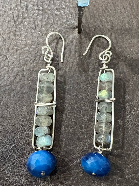 Jewelry - Handmade 925 sterling silver & Labradorite.